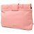 Clutch Miu Miu in agnello rosa con applicazione floreale e tracolla - vista 2