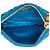Miu Miu Clutch aus blauem Matelassé-Nylon - Ansicht 4