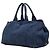 Borsa Prada Blue Large Denim Canapa Logo - vista 2