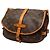Louis Vuitton Marrone Monogram Saumur 25 - vista 2