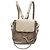 Zaino Faye piccolo in pelle di vitello e scamosciato marrone Chloé Taupe