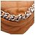 Chanel Maxi Quilted Washed Lambskin Marrone Chain Around Flap Cammello - vista 10