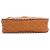 Chanel Maxi Quilted Washed Lambskin Marrone Chain Around Flap Cammello - vista 3