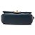 Chanel Blue Mini Quilted Caviar Chain Soul Flap Blu navy - vista 3