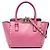 Valentino Pink Mini Leder Rockstud Double Handle Tote
