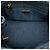Borsa Prada Blue Small Denim Canapa Logo - vista 4