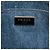 Borsa Prada Blue Small Denim Canapa Logo - vista 5