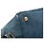 Borsa Prada Blue Small Denim Canapa Logo - vista 7