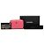 Monedero Chanel Pink CC acolchado Caviar con cremallera Rosa - vista 8