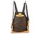Louis Vuitton Vintage Montsouris Monogram Canvas GM Marrone - vista 2