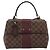 Louis Vuitton Bond Street Damier con Leather BB Marrone