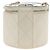 Mini Vanity Case Chanel CC con catena in agnello trapuntato Bianco - vista 2