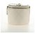 Mini Vanity Case Chanel CC con catena in agnello trapuntato Bianco - vista 4