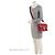 Borsa Gucci Matelasse Leather GG Marmont Zip Around Top Handle Rosso - vista 5