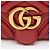 Borsa Gucci Matelasse Leather GG Marmont Zip Around Top Handle Rosso - vista 9