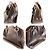 Bulgari Borsa 2WAY in pelle Bvlgari Leoni Marrone - vista 5