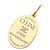 Céline Celine Gold Medal Charm Pendant