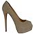 Giuseppe Zanotti Sharon Platform Pumps in Beige Suede