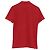 Polo de piqué de algodón con parche del logotipo Moncler, rojo Roja - vista 3