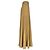 Falda maxi plisada Ba&sh en poliéster camel Amarillo Camello - vista 2