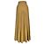 Falda maxi plisada Ba&sh en poliéster camel Amarillo Camello - vista 3