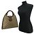 Gucci Vintage Cloth Hobos Stirrup Marrone - vista 2