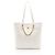Gabrielle Tote Club Monaco Large in agnello Chanel Bianco