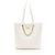 Gabrielle Tote Club Monaco Large in agnello Chanel Bianco - vista 3