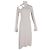 Abito midi con cut-out Victoria Beckham in viscosa Bone