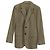 Giacca monopetto Prada in cotone beige