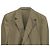 Giacca monopetto Prada in cotone beige - vista 2