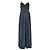 Zimmermann V-Ausschnitt Maxi-Kleid aus grauer Viskose mit Raffungen
