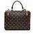 Messenger Marignan in tela Monogram Louis Vuitton Marrone Beige - vista 3