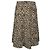 Falda midi Altuzarra con estampado de leopardo en seda beige