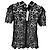 Self portrait Self-Portrait Blumen-Spitzenbluse aus schwarzem Polyester - Ansicht 3