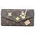 Louis Vuitton Monogram Long Wallet Braun