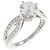 Boucheron PONT DE PARIS Platinring Größe 5 Silber