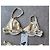 Autre Marque Conte of Florence Conjunto de Bikini Floral Blanco y Amarillo Castaño Verde - vista 4
