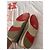 Christian Louboutin Botines Planos de Ante Beige - vista 6