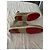 Christian Louboutin Botines Planos de Ante Beige - vista 9