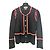 Thom Browne Wollcardigan Marineblau Weiß Rot