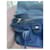 Borsa Prada in nylon blu e pelle  - vista 10