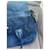 Borsa Prada in nylon blu e pelle  - vista 11