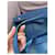 Borsa Prada in nylon blu e pelle  - vista 17