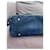 Borsa Prada in nylon blu e pelle  - vista 3