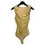 Autre Marque Abadia Body Drapeado Amarelo