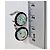 Autre Marque Sterling Silber 925 Ohrstecker Aquamarin und schwarzer Spinell Hellblau - Ansicht 10