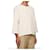 visvim Jumbo SB 3/4 Ärmel Sweatshirt Off White Roh - Ansicht 17