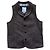 Visvim Gilet Granger Tweed Donegal - Marrone