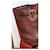 Stivali Visvim T.W.O. Boots Folk Cordovan Marrone Bordò - vista 6